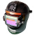 自动变光电焊工面罩夏季带风扇灯头戴氩弧二保帽子防护手持 安全帽面罩自动变光普通款