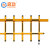 启功栅栏道闸升降杆企业小区学校自动栅栏道闸含机箱总长4.1米