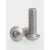 304螺栓平圆头不锈钢内六角螺丝钉头盘头圆杯蘑菇ISO7380M2M5M6M8 M2*5(200个)