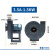 九州普惠9-19高压离心风机380V强力工业鼓风机除尘通风锅炉引风机 4A-3KW-380V