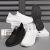 诗纳莱斯SHNALES夏季新款男士网面透气网鞋软底舒适休闲运动鞋 M男网-白色 39