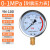 仪表不锈钢耐震压力表yn100油压液压表1.6mpa带油气压表 0-1MPA=10公斤 M20*1.5