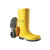 雷克兰(Lakeland)A4422B1防化靴防砸钢制头耐油耐腐蚀防滑雨靴安全靴 货期4-6周 黄色 42