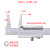 内沟槽卡尺电子数显带表内沟槽游标卡尺长爪内径卡尺内测卡尺 A款游标单上爪10-160短爪