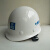 焊途中国建筑安全帽 中建 国标 工地工人领导管理人员帽子 蓝色V型透气孔安全帽 黄色V型透气孔安全帽