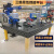 LOMAZOO定制铸铁二维三维柔性焊接平台快速工装夹具机器人多孔定位工作台 1000*1000*200