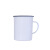 搪瓷量杯500ml/1000ml内带刻度白瓷缸白瓷量杯实验室水杯家用 500ml搪瓷量杯