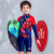 迪士尼DISNEY儿童泳衣蜘蛛侠防晒速干分体式长袖泳衣SW211341红色130