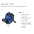 AEGLE羿科 蓝色硅胶球状全景速戴型全面罩(接滤罐)EW8200