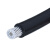 郑联 国标抗拉钢芯 JKLGYJ铝芯架空线 单芯铝电缆线 低压带钢芯120平方 10米