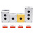 施耐德电气防水按钮盒防尘LAY5sHZ11白色1孔2孔3孔黄色防护控制盒IP65 [LAY5sHZ15] 黄色1孔