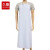 久臻 YZW02 白色防水围裙食品厂用胶围裙 厨房防油防水围兜 白色 白色PVC围裙