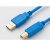 适用 松下AFPX系列PLC编程电缆USB-方口数据通讯下载线通用方口线 镀金蓝接口镀金 稳定选择 3M