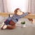 恋尚熊猴子宠物 绑窗帘长臂猴可爱毛绒玩具公仔卡通吊猴儿童生日礼物女 长臂猴枣红色 超大身长60 全长100