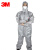 3m 4570防护服防化服防强酸碱化学液体 防细菌微生物有害物处理防尘农药喷洒 XXL#特大号