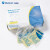 Medicom麦迪康一次性检查手套乳胶橡胶电子餐饮厨房清洁美容牙科 独立灭菌袋装(50袋/盒) L