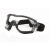 锐麻 工业防风防沙镜护目镜劳保眼镜安全防护镜 粉色框透明片 