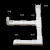 福为胜（FUWEISHENG）广东型PVC方形线槽配件 PVC平面明装线槽 堵头 24*14mm 1个