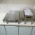 不锈钢支架子灶台架盖板厨房微波炉底座增高单层置物架 长40X宽35X高10厘米（加厚款）