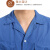 夏季短袖工作服男长袖薄款上衣工厂汽修车间工地上班劳保服定制 水洗棉：蓝色（长袖）上衣 18596A