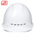 免费印字 飞迅安全帽工地施工男领导国标加厚建筑工程电力头盔定制logo印字 白色 四面透气ABS