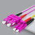 光纤跳线LC-LC-SC-FC-ST万兆多模双芯OM4光纤线40G尾纤工程电信级3/5/10米 LC-SC 多模双芯 OM4 15m