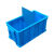 定制配件收纳工具箱箱分格零件盒长方形塑料加厚收纳盒隔板养龟箱带盖 收纳盒 专用无格箱+灰色
