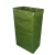上柯 W0913 有机硅帆布袋绿色 可定制 长60cm*宽60cm*高140cm 1条（非库存货期：5天）
