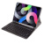 麦聚多S7plus适用三星S8ultra平板蓝牙键盘皮套A7笔槽S6lite保护壳fe圆4 暗夜绿 皮套+键盘（常规款） 三星S8 Ultra x900/x906 14.6