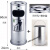 烟头垃圾桶 落地烟灰缸立式户外烟蒂室外灭烟台烟灰柱烟头收集器 N73-24*60CM带内桶