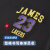 定制NBA球员号码系列 中性黑色背心 詹姆斯/库里/杜 洛杉矶湖人队詹姆斯/黑色 2XL