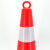 海斯迪克 HKLZ-1 塑料提环路锥  路障反光锥  交通设施道路锥 警示路障隔离锥桶警示柱安全锥路障