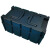 电瓶盒48v20a塑料外壳分体箱备用32a三轮车60v20ah电池盒子 分体48V20A(蓝色)+全套线