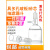 具多孔玻璃板抽滤漏斗布氏抽滤漏斗砂芯漏斗标口实验用抽滤装置 G3砂芯板100ml 【19#/24#任意价】 下