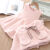 迪士尼（Disney）女童连衣裙套装2023新款秋冬装宝宝水貂绒外套儿童公主裙子两件套 粉红色    背心+外套 90