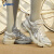 亚瑟士（asics）跑鞋GEL-FLUX CN男女跑步鞋情侣时尚减震舒适运动鞋 灰色 39.5
