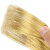 飓程 焊接耗材 黄铜线 H62铜线 黄铜丝 1mm-5mm铜丝 圆丝 单位：米 1.2mm 