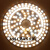 灯泡48w72W吊扇灯灯芯配件吸顶灯灯板隐形圆形风扇灯三色光源节能 36寸-72W变光长宽29cm*25.5cm