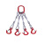 京棣工品 吊索具 钢丝绳吊索具 起重工具钢缆钢索吊具 单位/条 15mm2T8M 