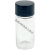 样品瓶透明小玻璃瓶带盖密封瓶棕色化学试剂瓶西林瓶小瓶子小空瓶 棕色 60ml/个