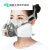 LISM6200防毒面具套装防尘防护半面罩防毒气口罩化工气体防 36200+709 3M620E 一套 M