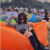 羽俙碧音乐节充气沙发双人懒人户外便携式网红坐垫折叠空气可躺 特惠-随机色送收纳袋