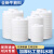 万迪诺加厚塑料PE水塔 圆形大容量储水罐工业立式储水桶 户外蓄水箱 白色1.5T