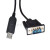 信达赤道仪控制线HEQ5 EQ6 EQMOD线 AZGTI马达控制线 手控升级线 USB TO DB9 适用于EQ6 NEQ6 1.8m