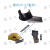 头灯支架 安全帽夹子头盔电筒侧灯夹子手电卡扣韩式消防头盔 欧式 (25-27毫米)