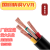 奔辉 国标铜芯阻燃软护套线VVR多芯软导体电力工程电缆电源线 4*185+1*95平方/米