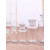 实验室专用玻璃瓶酒精瓶玻璃医用广口瓶 磨砂医药瓶器皿试剂瓶 1000ML透明广口瓶 (需细口可备