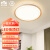 雷士照明（NVC）LED吸顶灯现代简约风卧室客厅餐厅灯具圆形灯饰 悦梦-48W三色调光
