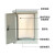 jxf1动力配电箱控制柜室外防雨户外电表工程室内明装监控定制 300*400*180室内竖式(常规)