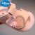 迪士尼（Disney）女童婴儿凉鞋卡通包头软底夏天机能童鞋0-1-2-3岁宝2024夏款童鞋 小花白色 19码 码内长13.5